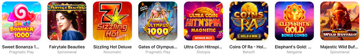 Hit'n'Spin Κουλοχέρηδες Καζίνο